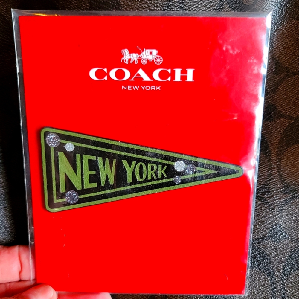 Coach Purse New York Sticker
